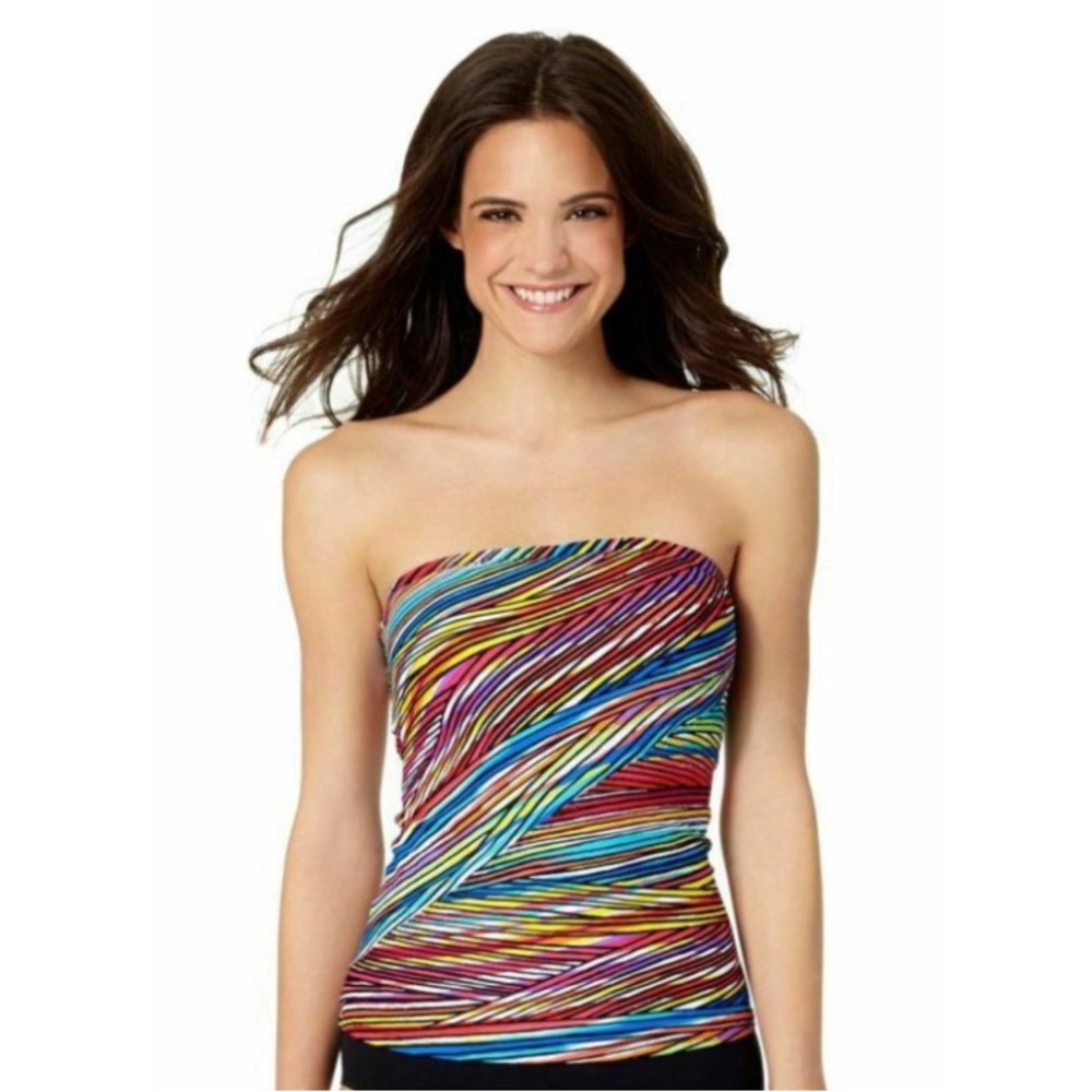 Anne Cole “pick up stix” tankini